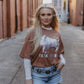 MK492 Bull Gold Foil SL Tee