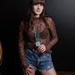 MK534 All About Country 3D LS Mesh Top