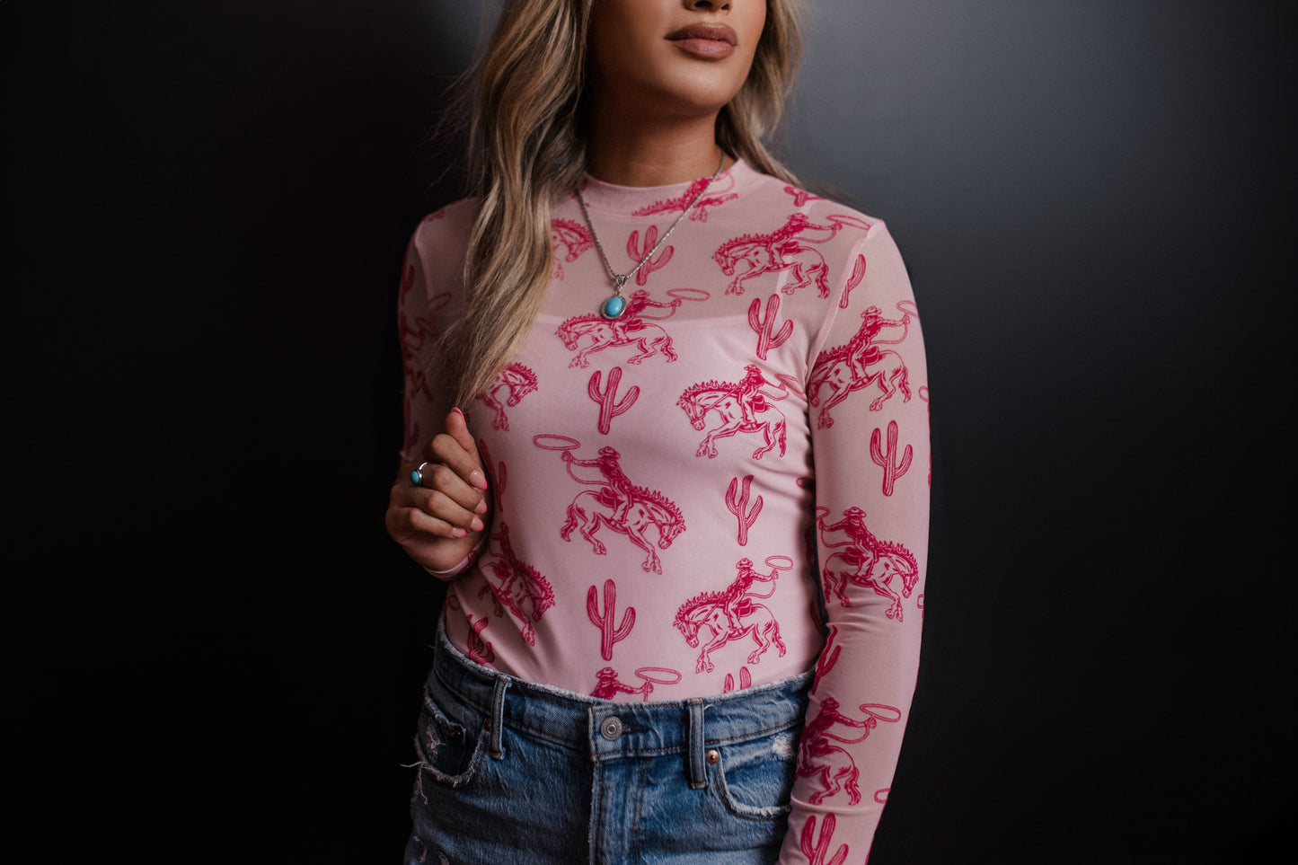 MK397 3D Printed Mesh Top- Pink