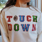 MK177 TOUCHDOWN Sequin Embellished LS Tee-White