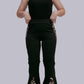 MK367 Leopard Flare Pants