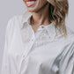MK686 Aztec Lace Button down shirt