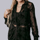 MK688 Buckaroo Velvet Button Down Shirt