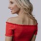 MK662 Front Tie Off Should Crop Top Red