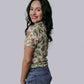 TZ64 Lucky Western Lace Top