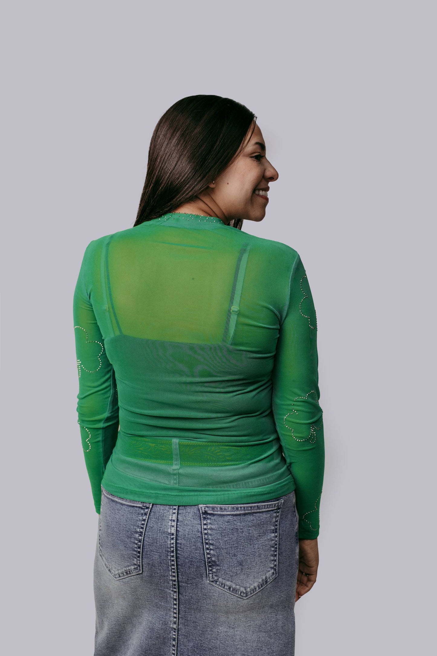 TZ60 Lucky Mesh Top