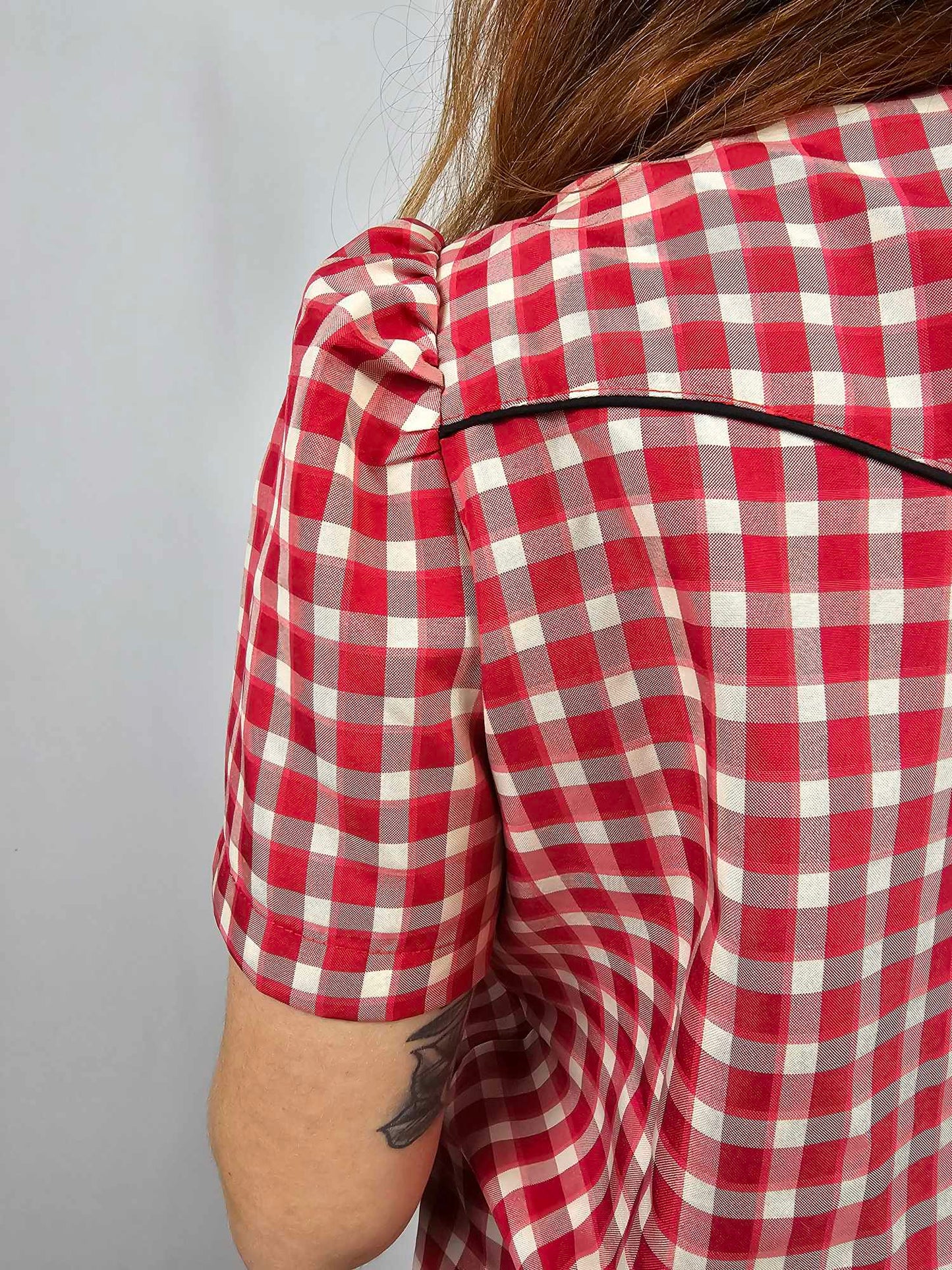 MK611 SL Button Down Shirt - Red