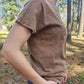 MK667 Boot Stitch Rope Embroidered Shirt