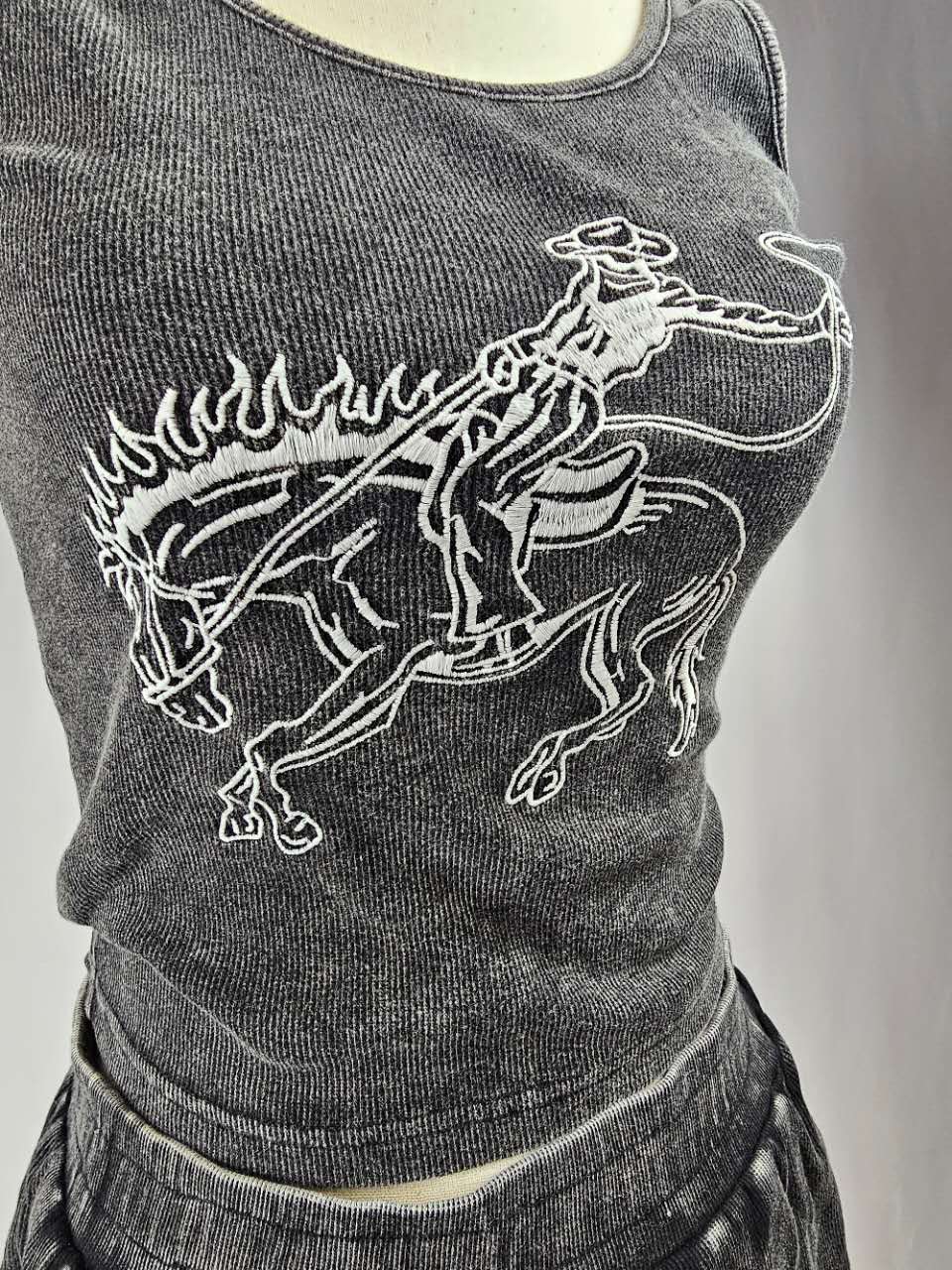 MK428 Bronc Bustin Weekend 2 Piece Crop Set