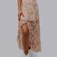MK636 Floral Paisley Maxi Skort