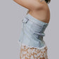 MK610 Denim Top