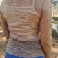 TZ74 Leopard Mesh Top