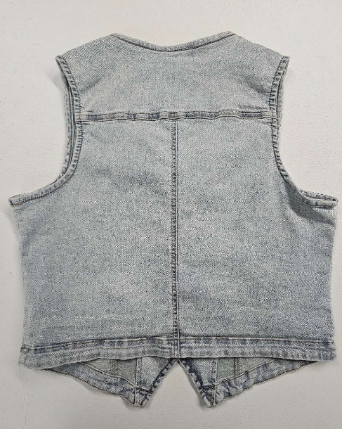 MK671 Sterling Denim Vest