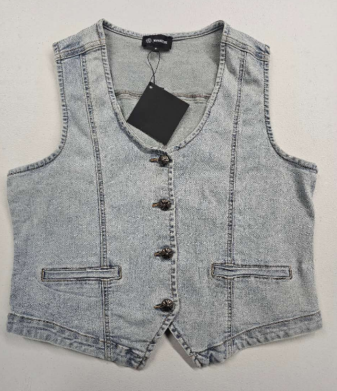 MK671 Sterling Denim Vest