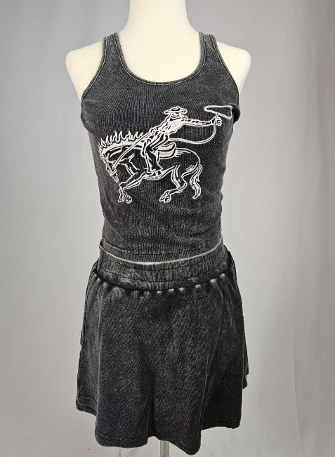 MK428 Bronc Bustin Weekend 2 Piece Crop Set