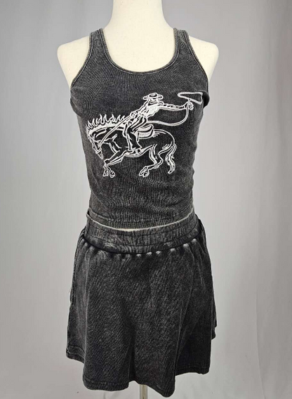 MK428 Bronc Bustin Weekend 2 Piece Crop Set