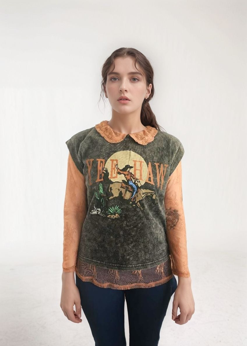 TZ99 Yee Haw Graphic Tee