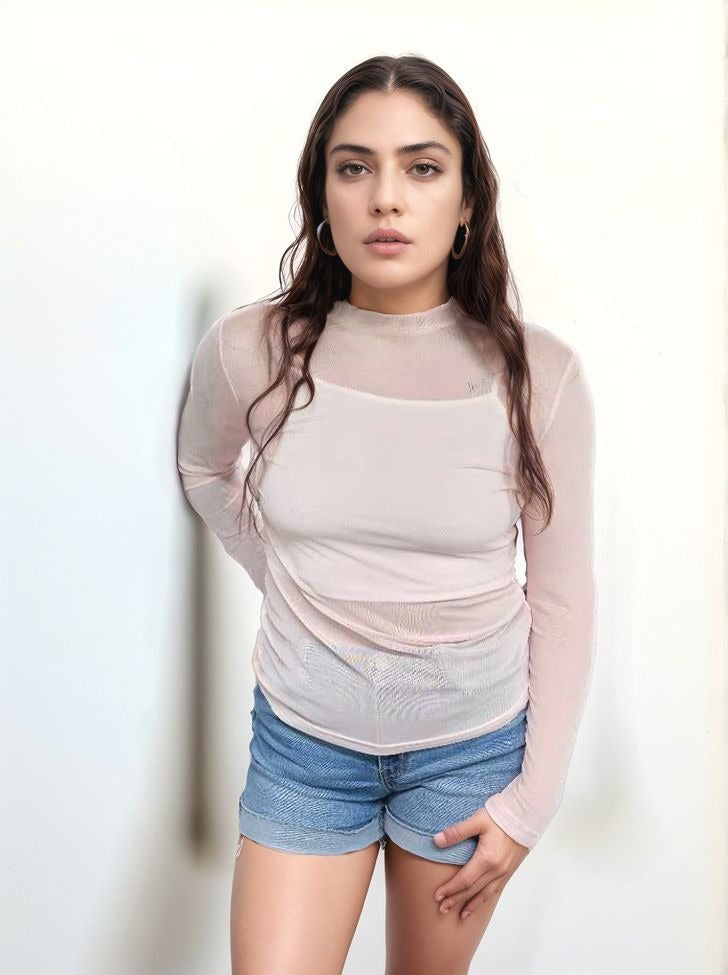 MK733 Solid Mesh Top