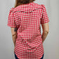MK611 SL Button Down Shirt - Red