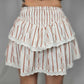MK630 Ruffled Boot Skort
